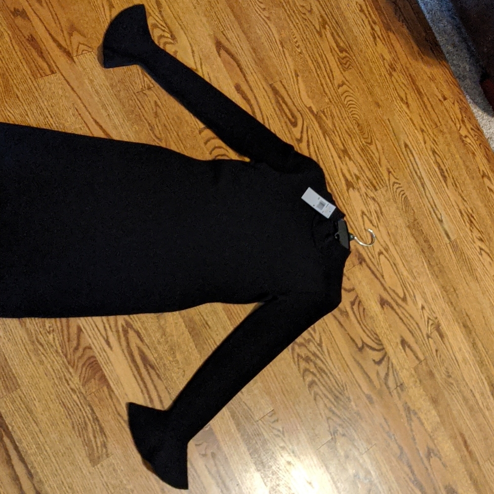 Black evening dress